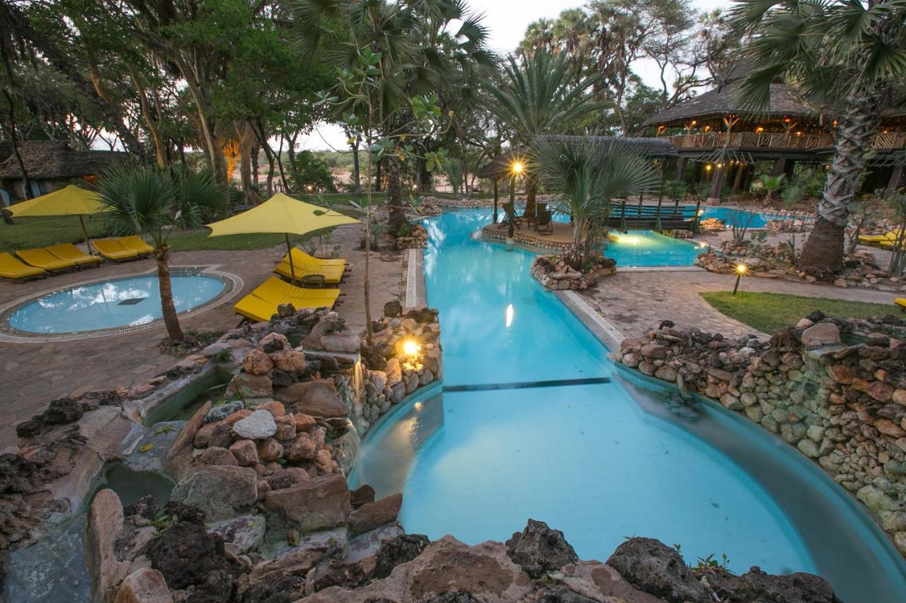 Sarova Shaba Game Lodge Archers Post Bagian luar foto