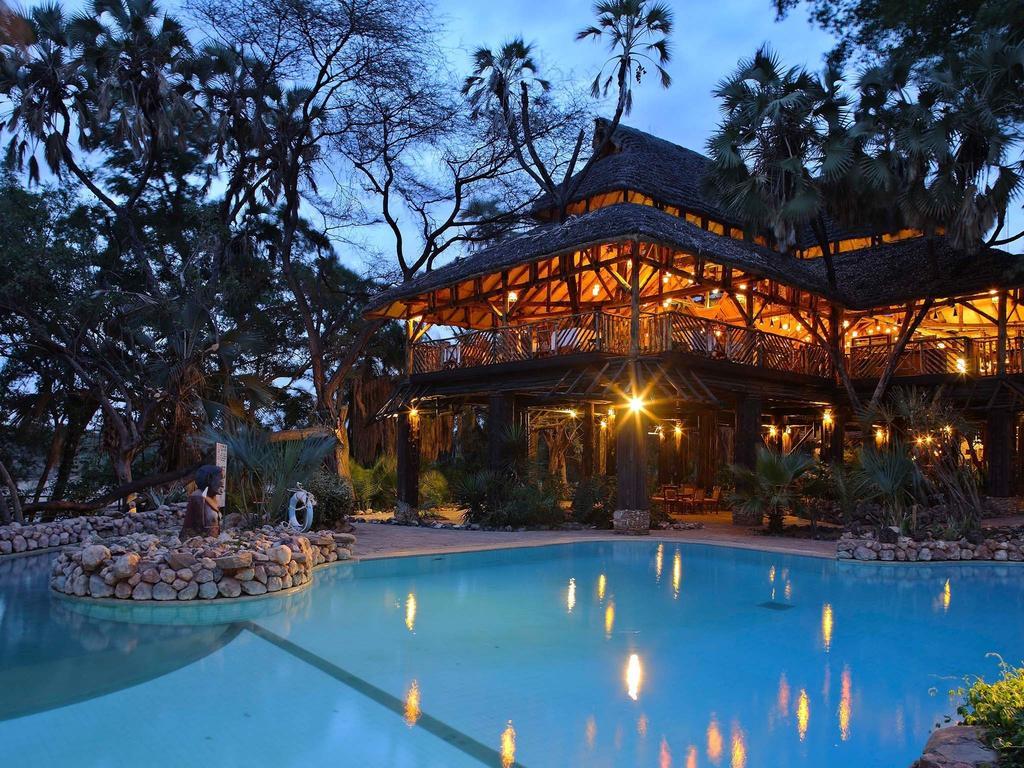 Sarova Shaba Game Lodge Archers Post Bagian luar foto