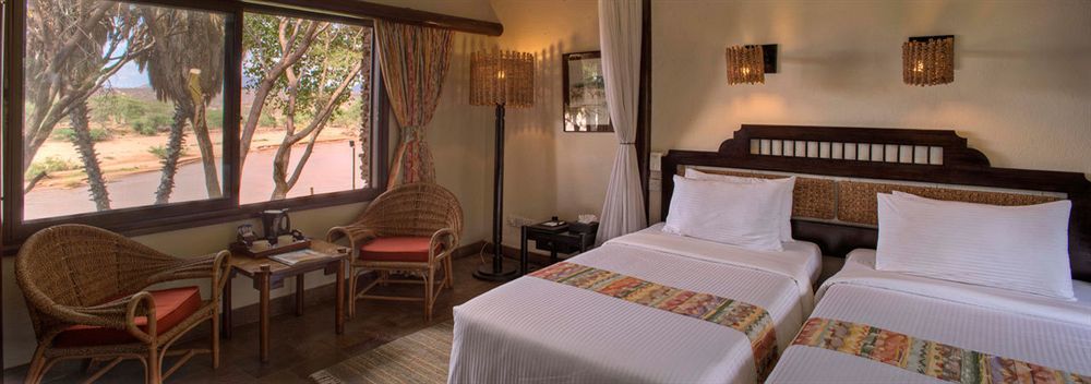 Sarova Shaba Game Lodge Archers Post Bagian luar foto