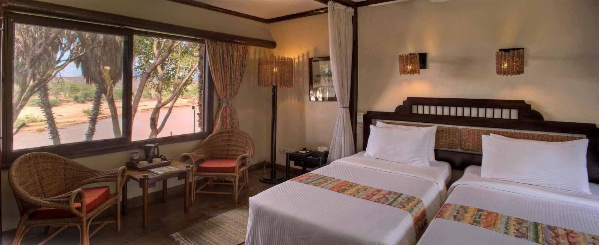 Sarova Shaba Game Lodge Archers Post Bagian luar foto